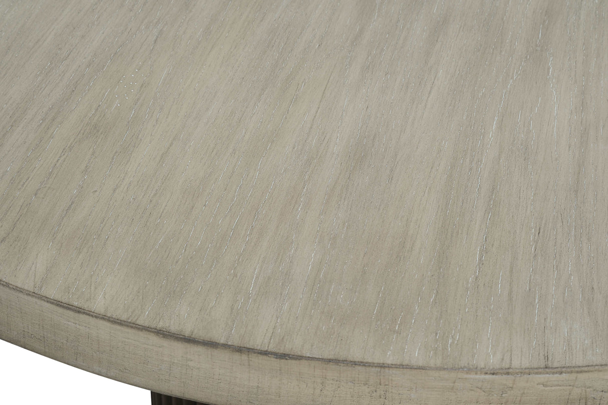 5-Piece Modern Round Dining Set by Mollai Collections | Bel Furniture