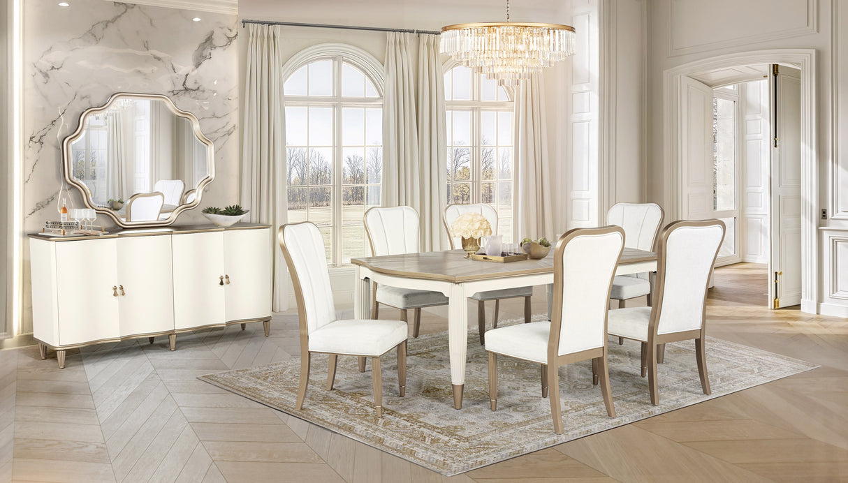 7 Piece Dining Room Set by Mollai Collections | Bel Furniture