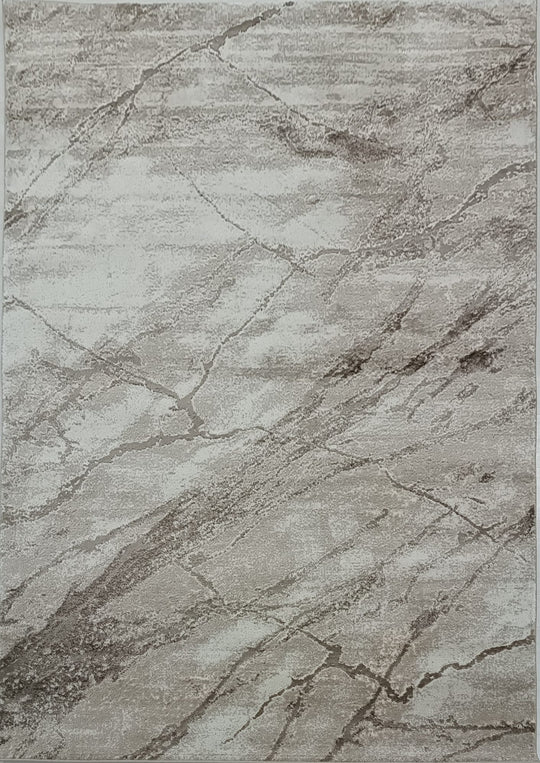 .Forza Taupe Power-Loomed Area Rug - 6' 6" x 9' 0"