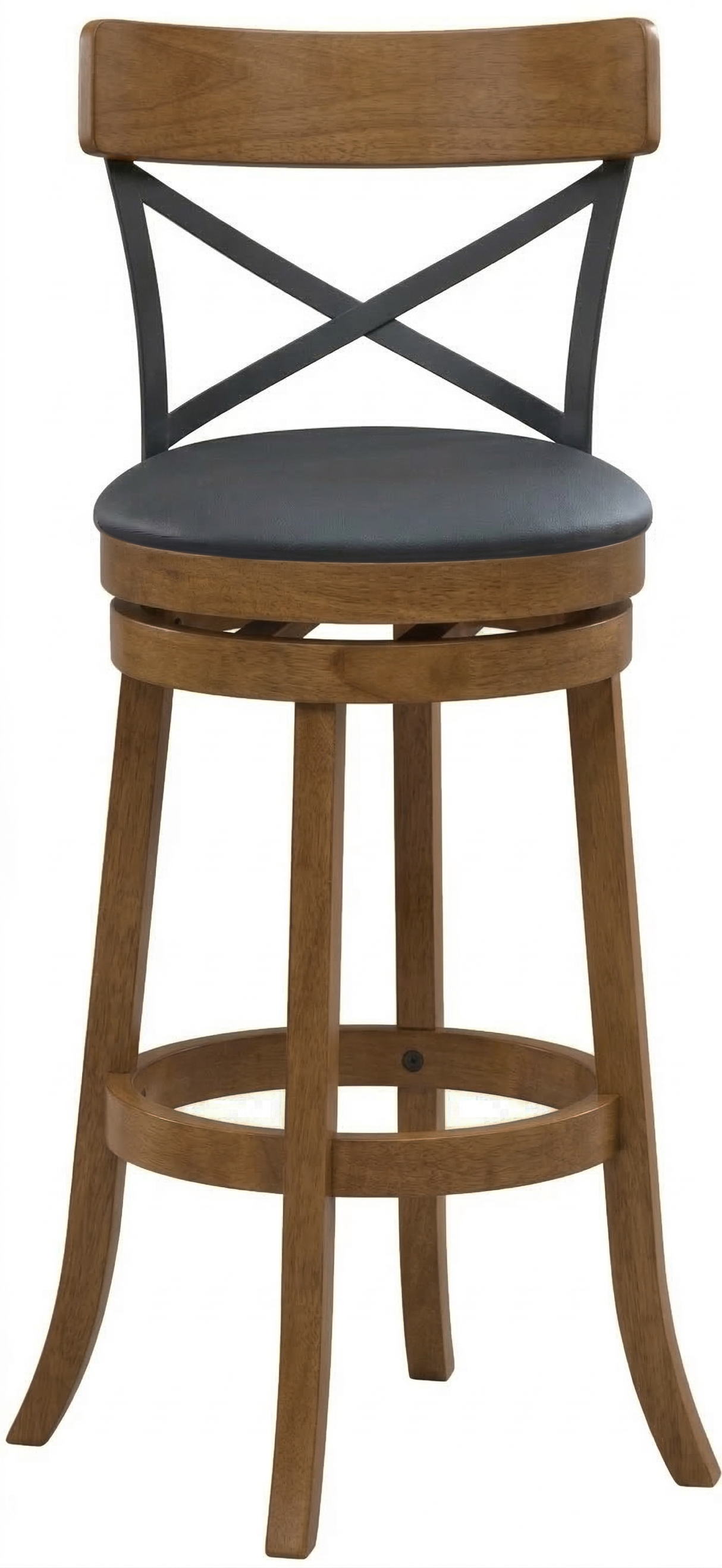 29" Swivel Bar Stool with X-Back