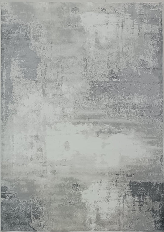 .Jaya Taupe Power-Loomed Area Rug - 6' 6" x 9' 0"