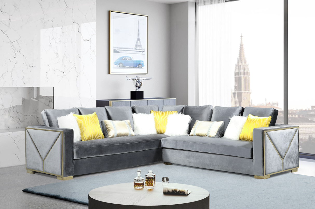 2 PIECE SECTIONAL by Sara Collections | Bel Furniture
