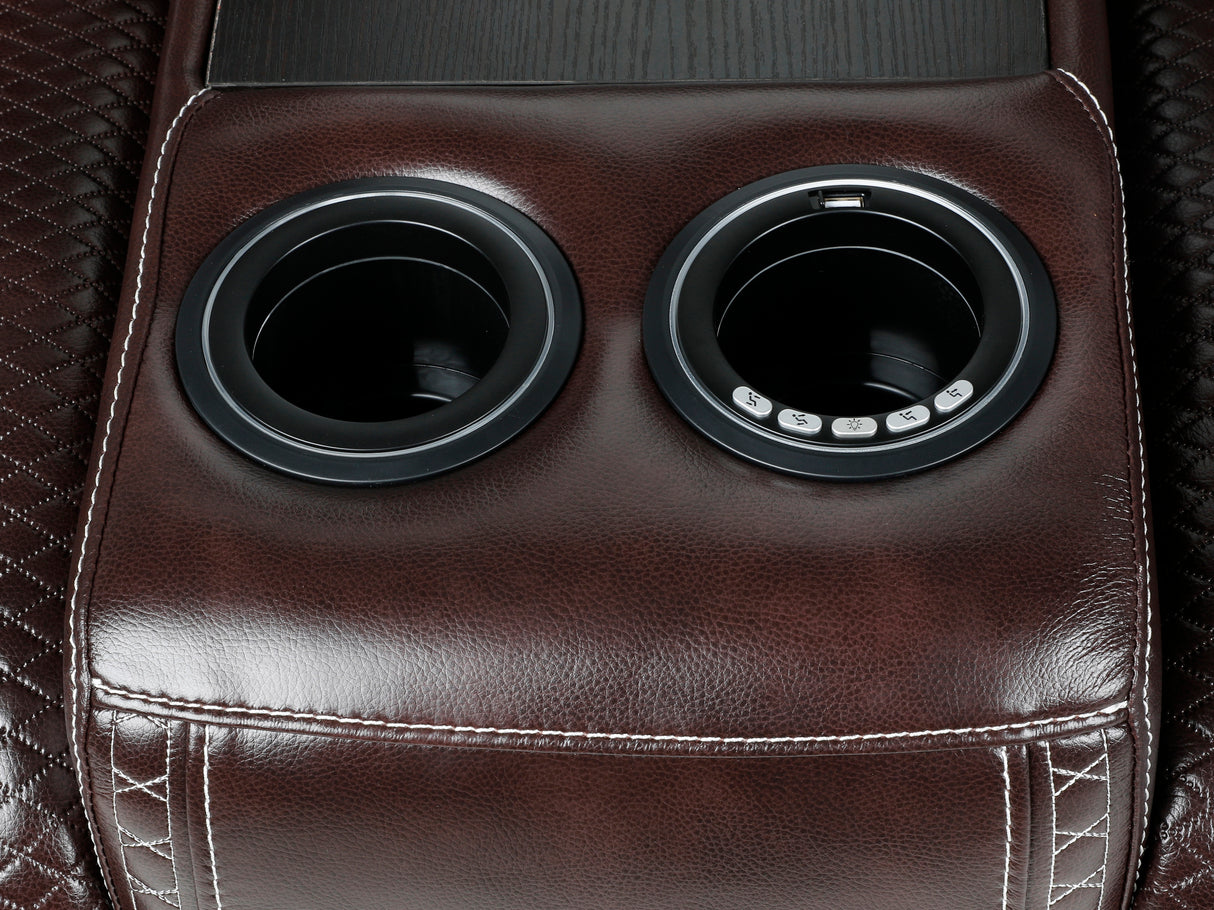 3-Piece Power Recline Home Theater Seating by Sara Collections | Bel Furniture