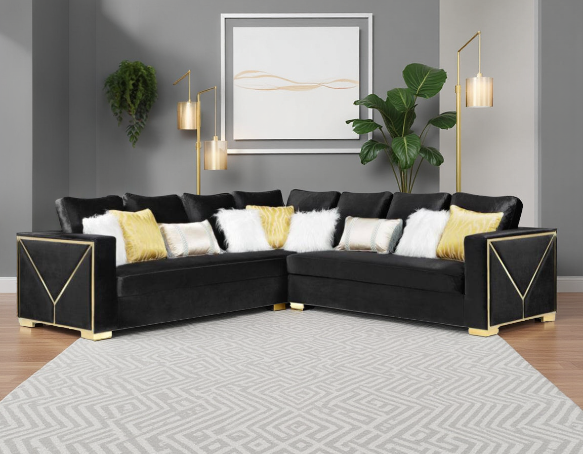 2 PIECE SECTIONAL by Sara Collections | Bel Furniture