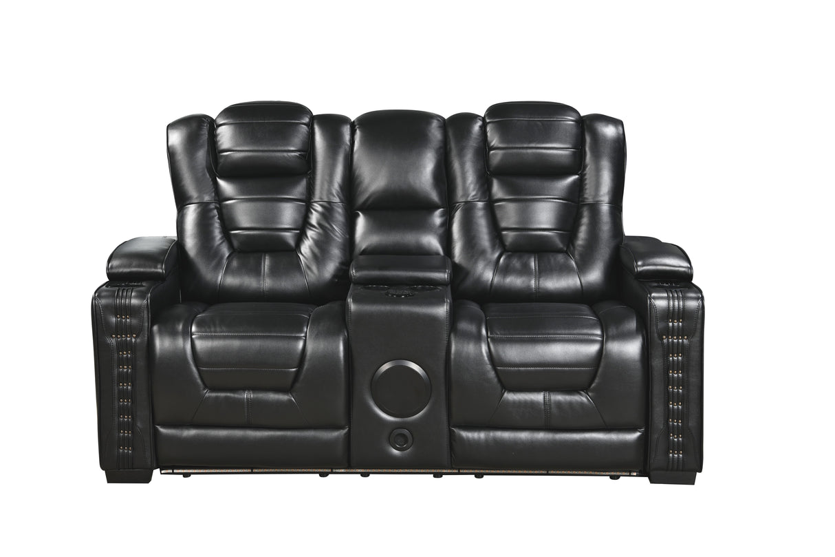 3 Piece Power Reclining Living Room Set by Sara Collections | Bel Furniture