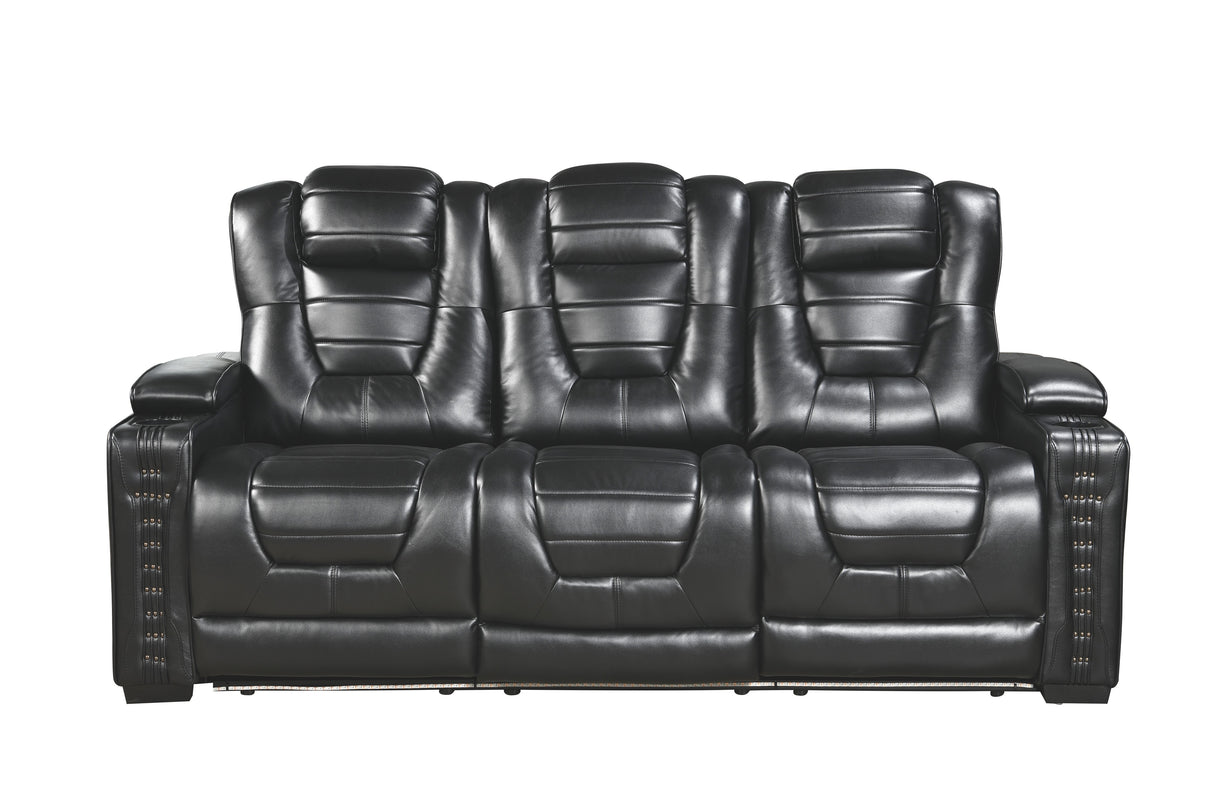 3 Piece Power Reclining Living Room Set by Sara Collections | Bel Furniture