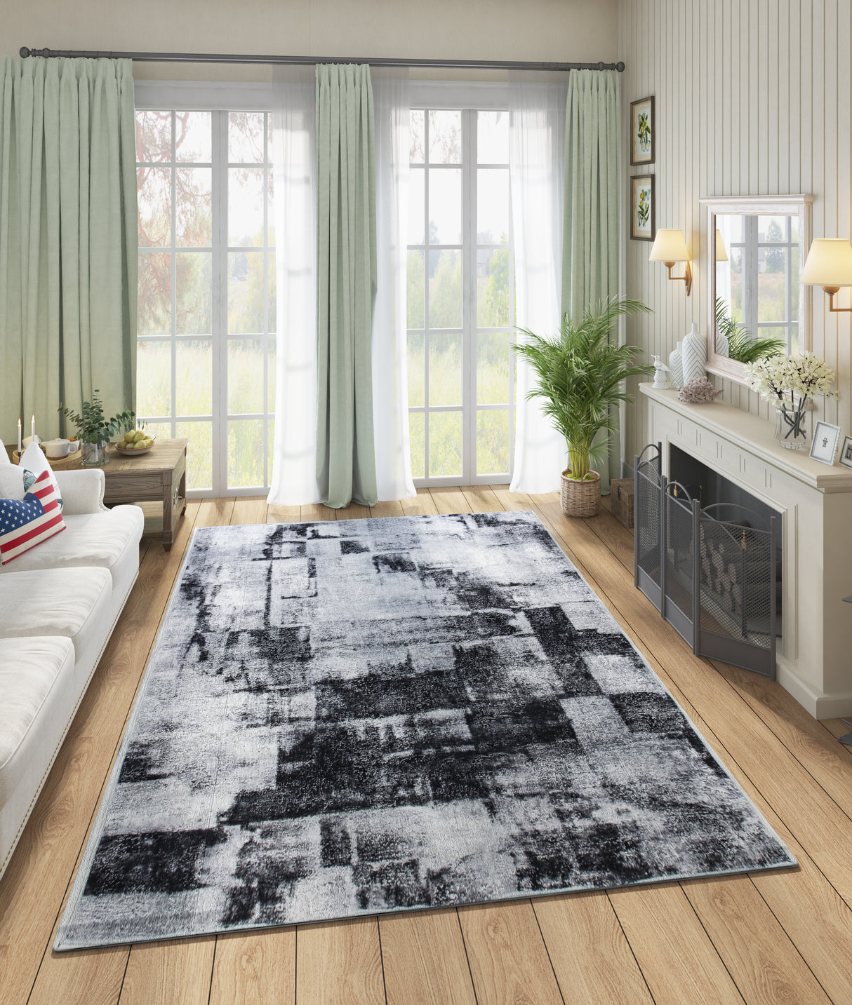 Lea Area Rug 6'x9' by BEL Furniture | Bel Furniture
