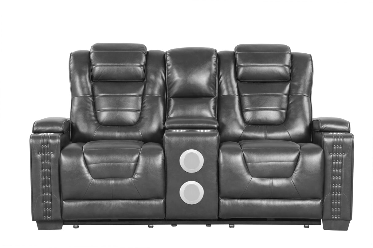 3 Piece Power Reclining Living Room Set by Sara Collections | Bel Furniture