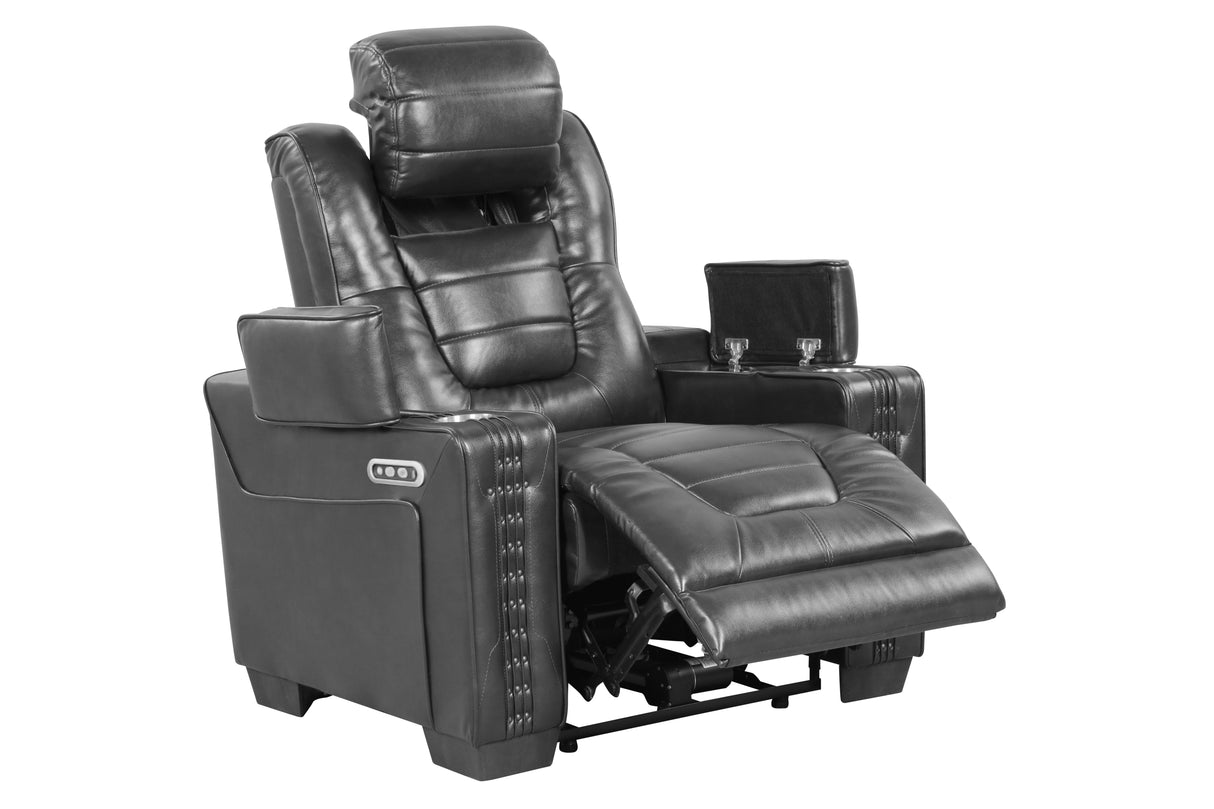 3 Piece Power Reclining Living Room Set by Sara Collections | Bel Furniture