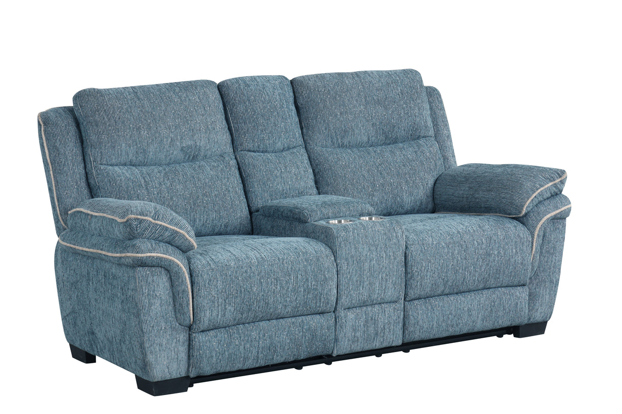 3 Piece Power Reclining Living Room Set by Sara Collections | Bel Furniture