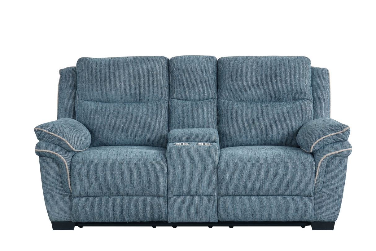 3 Piece Power Reclining Living Room Set by Sara Collections | Bel Furniture