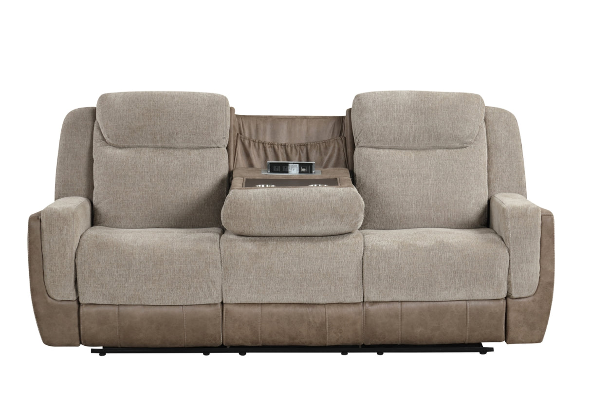3 Piece Power Reclining Living Room Set by Sara Collections | Bel Furniture