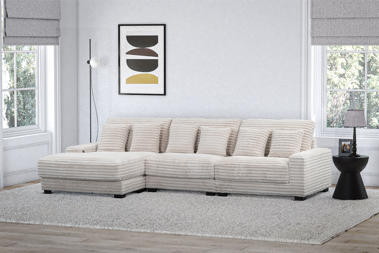 3 Piece Sectional by Sara Collections | Bel Furniture