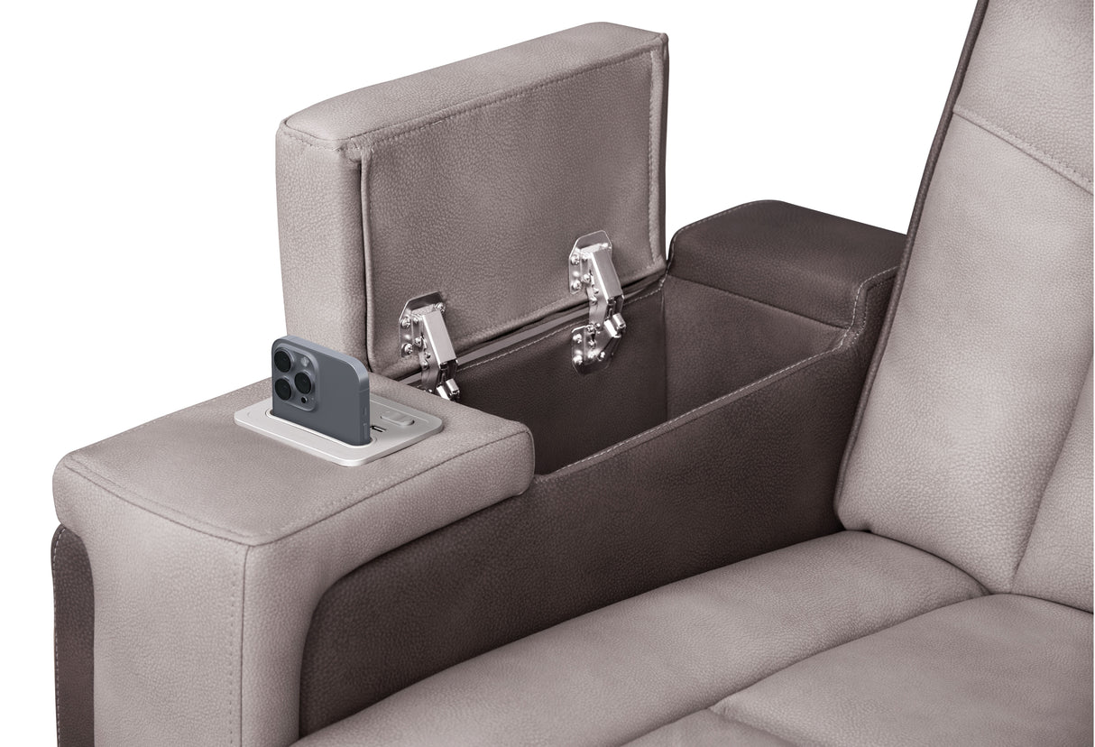 3 Piece Power Reclining Living Room Set by Sara Collections | Bel Furniture