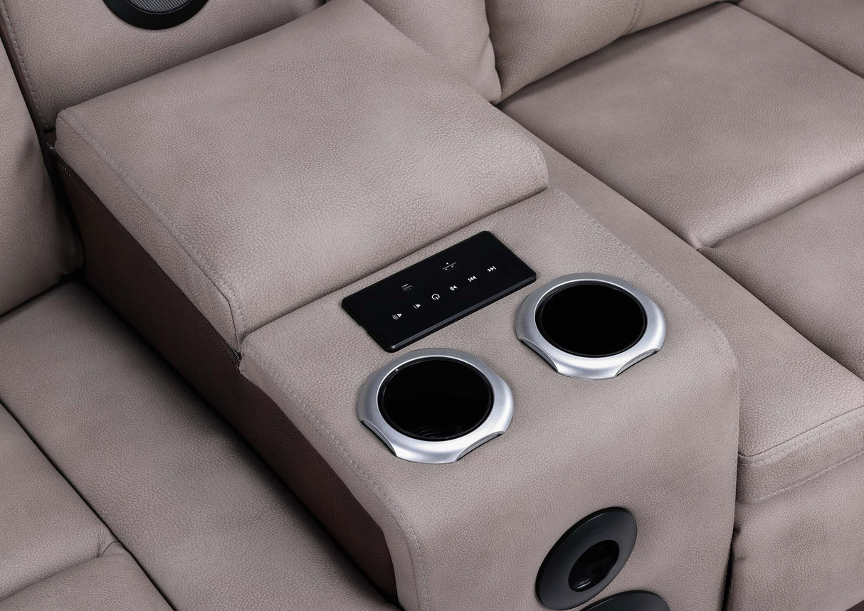 3 Piece Power Reclining Living Room Set by Sara Collections | Bel Furniture