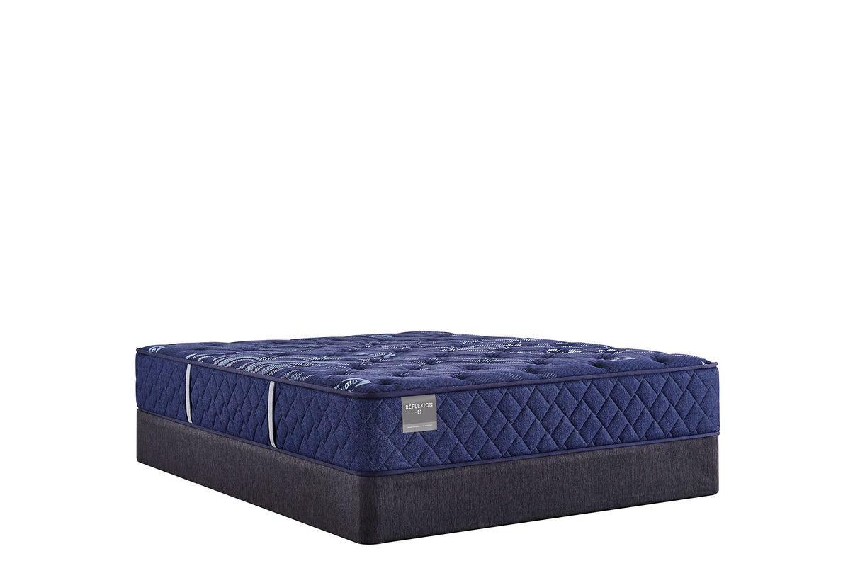 LYNWOOD HALL ULTRA FIRM 14-INCH QUEEN MATTRESS WITH FOUNDATION by Sealy | Bel Furniture