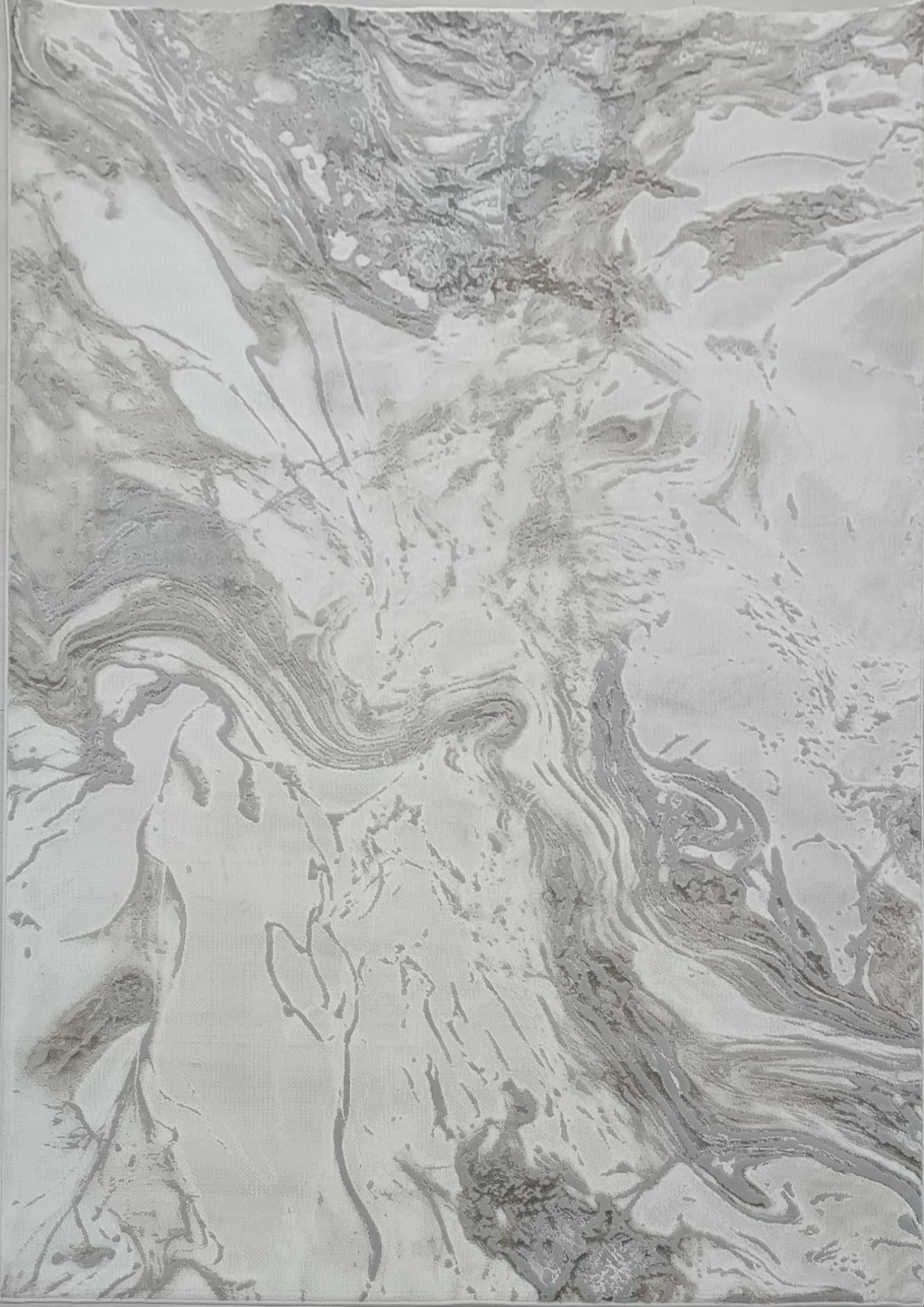 .Baltea Taupe Power-Loomed Area Rug - 6' 6" x 9' 0"