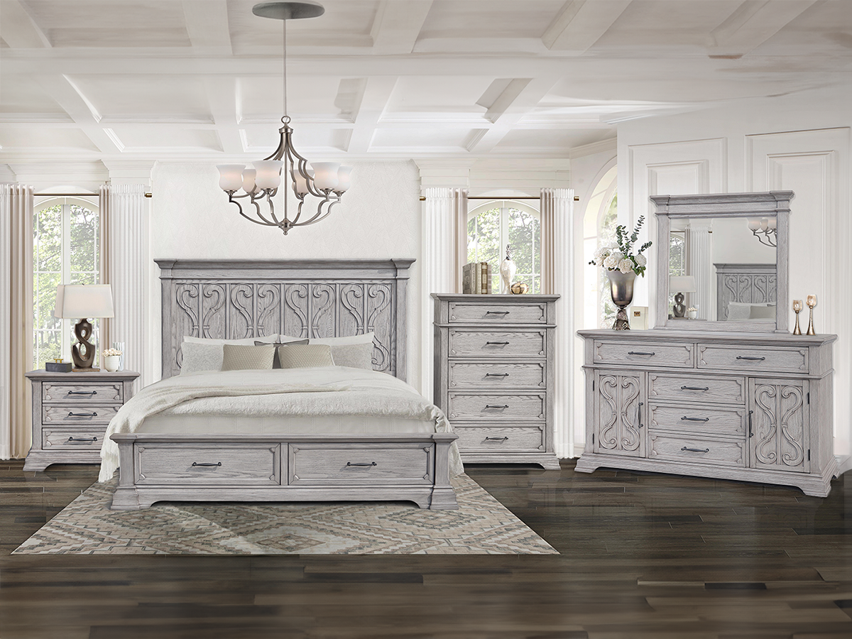 Artesian 6 Piece Bedroom Set by Mollai Collections | Bel Furniture