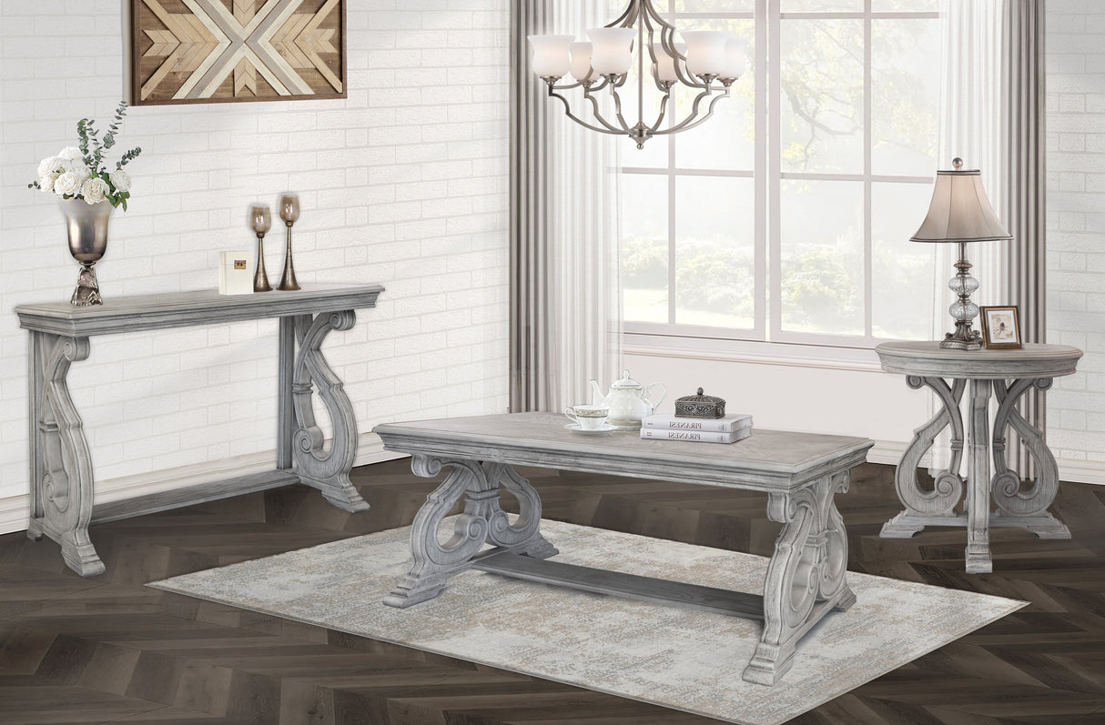 Artesian 50" Sofa Table by Mollai Collections | Bel Furniture