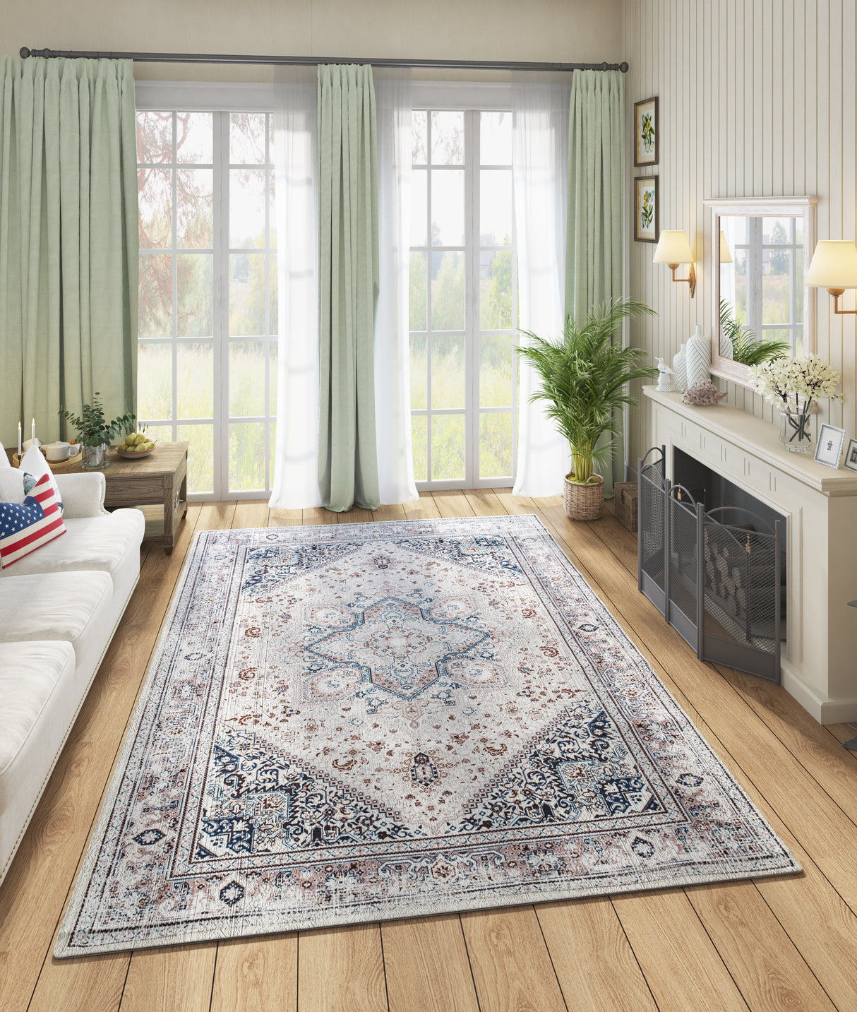 Nysa Area Rug 6'x9' by BEL Furniture | Bel Furniture