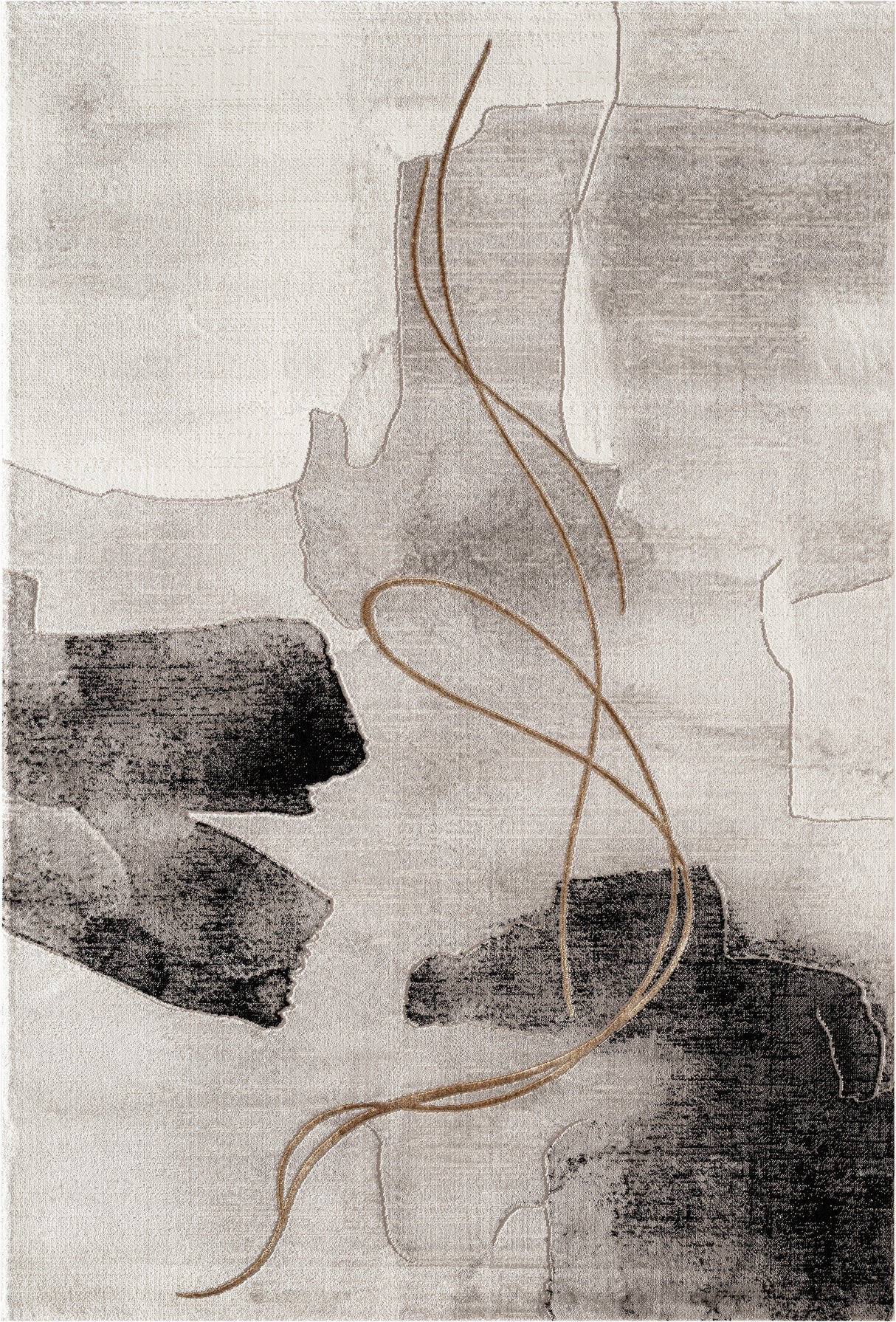 .Cooper Cream Power-Loomed Area Rug - 6' 6" x 9' 0"