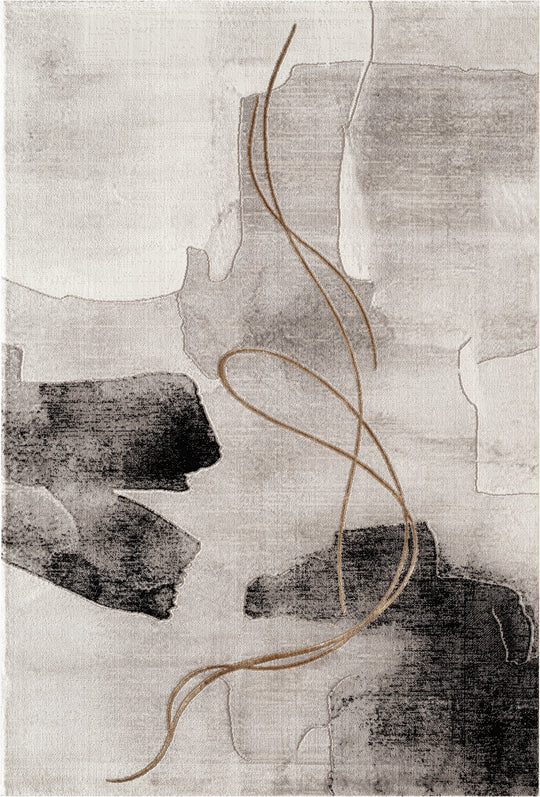 .Cooper Cream Power-Loomed Area Rug - 6' 6" x 9' 0"