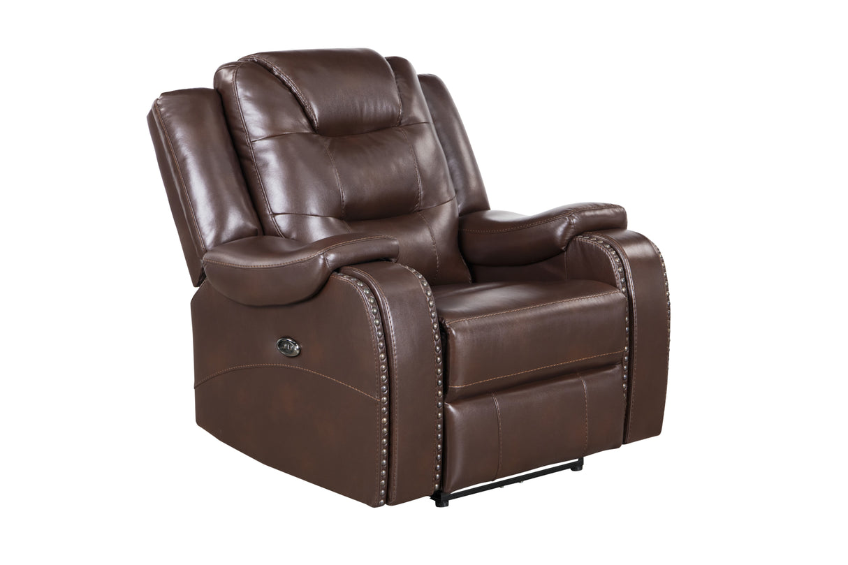 3 Piece Power Reclining Living Room Set by Sara Collections | Bel Furniture