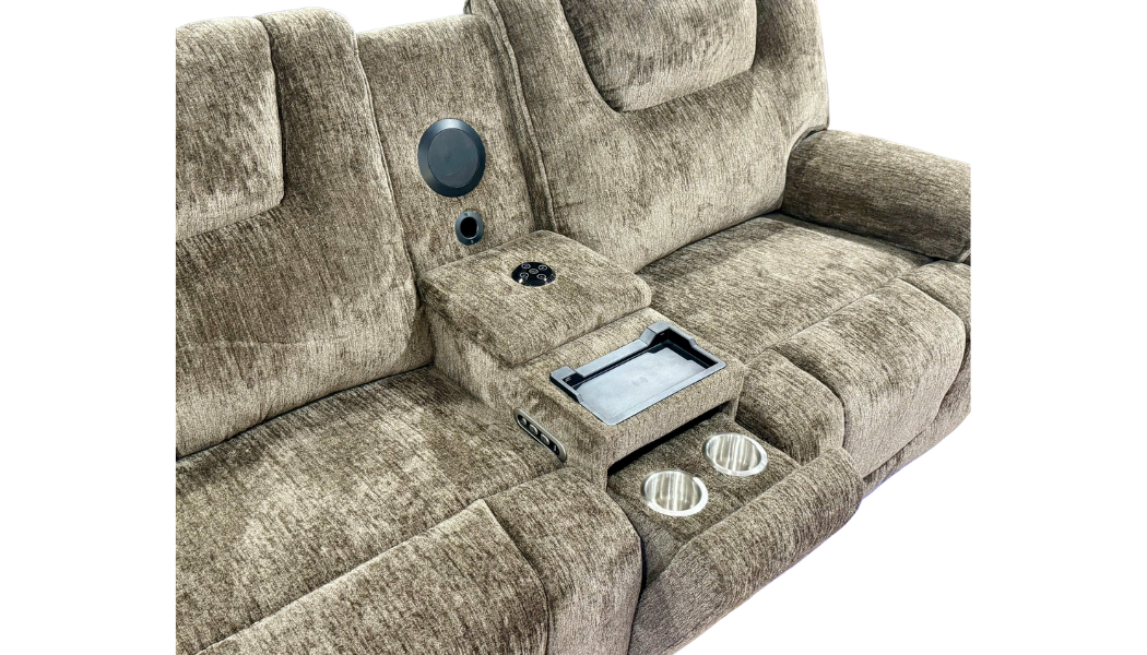 3 Piece Power Reclining Sectional by Sara Collections | Bel Furniture