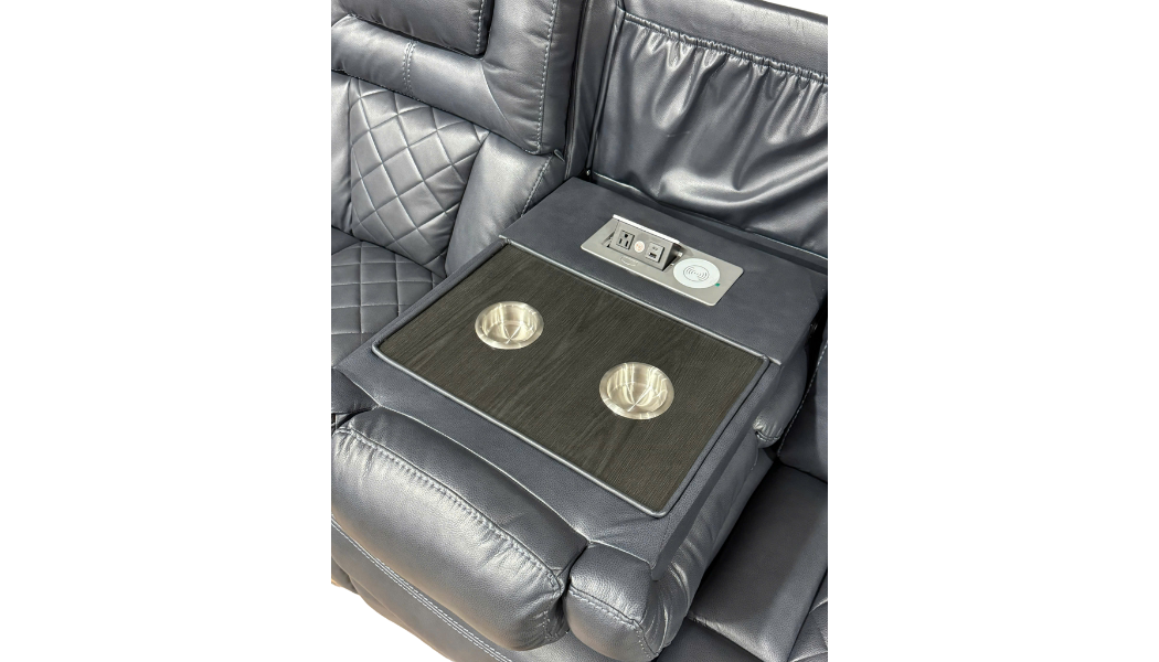 3 Piece Power Reclining Sectional by Sara Collections | Bel Furniture