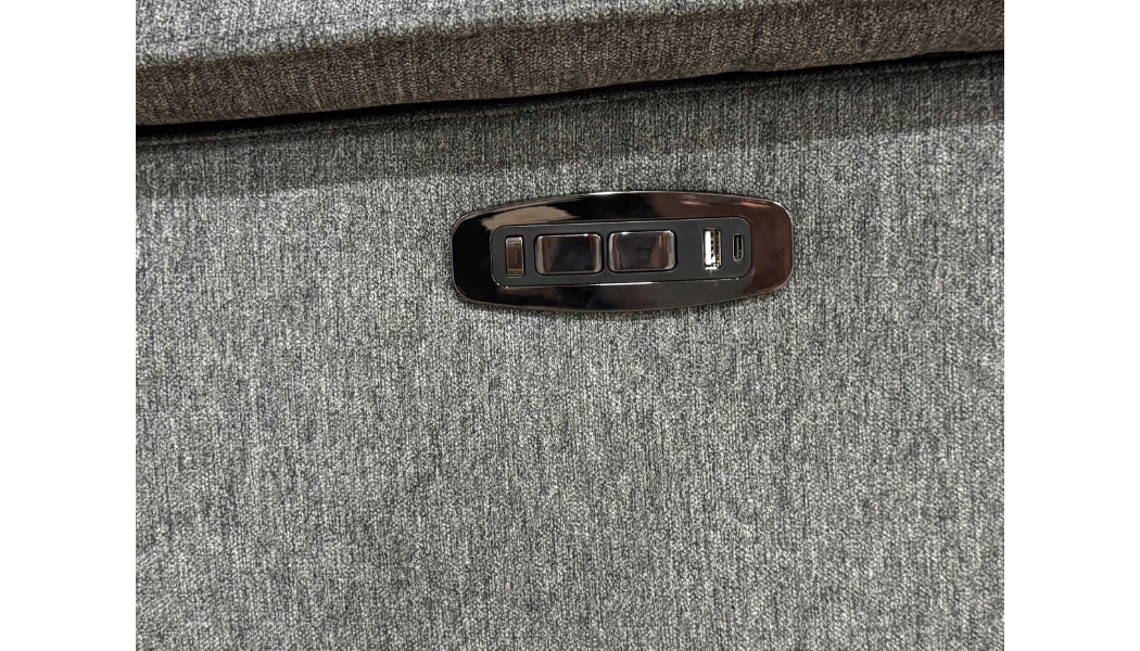 4 Piece Modern Power Reclining Sectional with LED Lights, Storage, and USB Charging Ports by Sara Collections | Bel Furniture