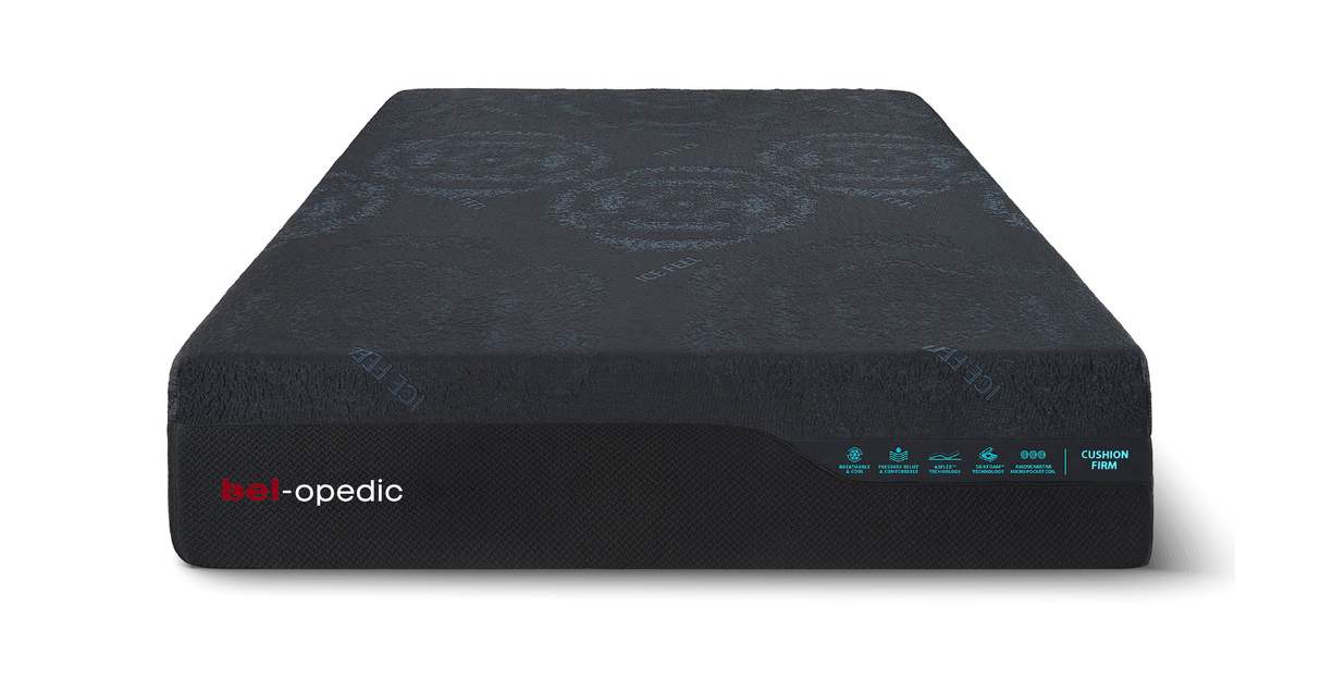 Bucca Cushion Firm 13" Mattress by bel-opedic | Bel Furniture