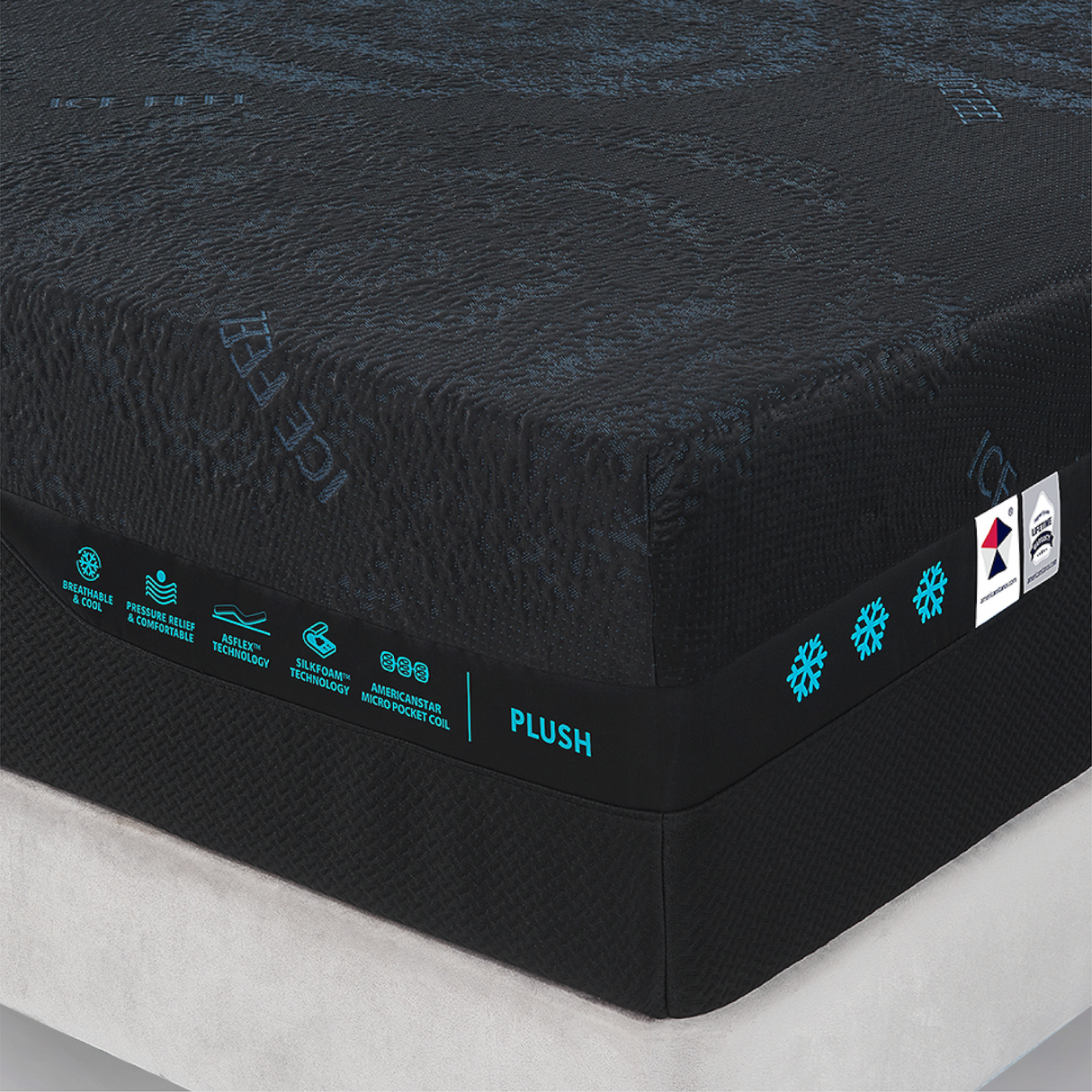 TIFFANY ULTRA PLUSH 14" HYBRID MATTRESS by bel-opedic | Bel Furniture