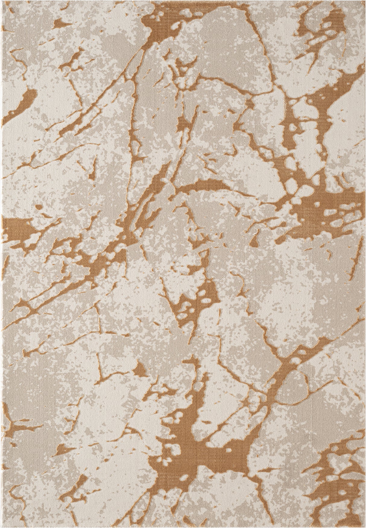 .Riya Greige Power-Loomed Area Rug - 6' 6" x 9' 0"