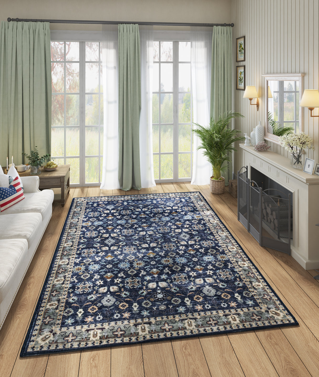 Shirin Area Rug 6'x9' by BEL Furniture | Bel Furniture