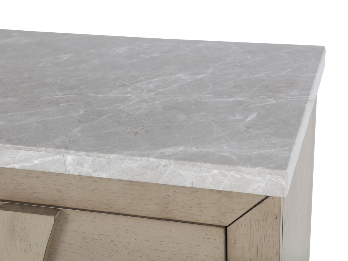 Sideboard with real marble top by Mollai Collections | Bel Furniture