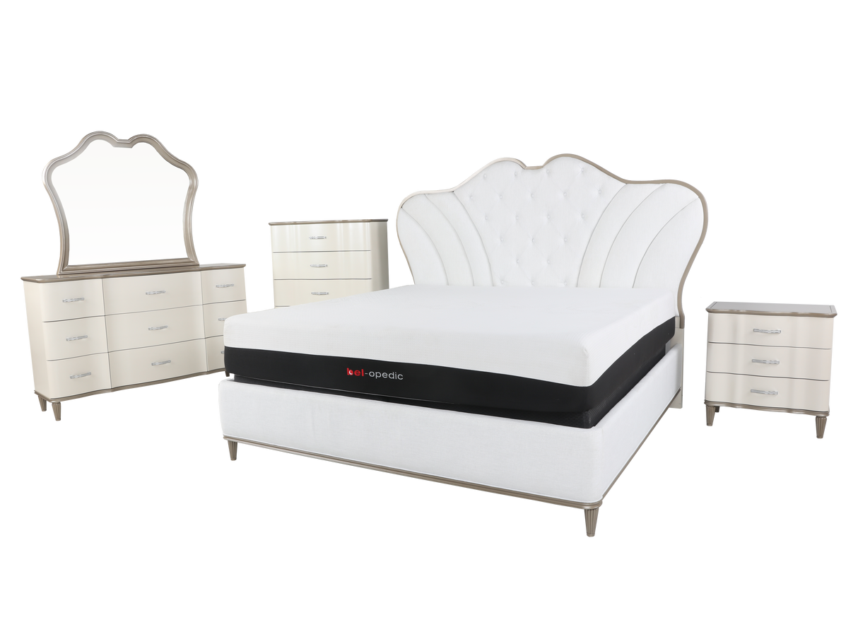 6 Piece Bedroom Set by Mollai Collections | Bel Furniture