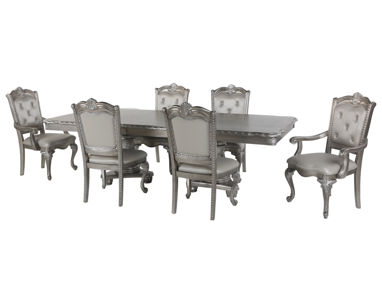 9 Piece Dining Room Set by Mollai Collections | Bel Furniture