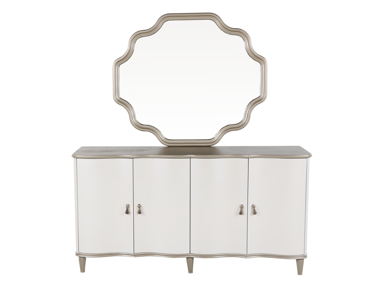 Sideboard with mirror by Mollai Collections | Bel Furniture