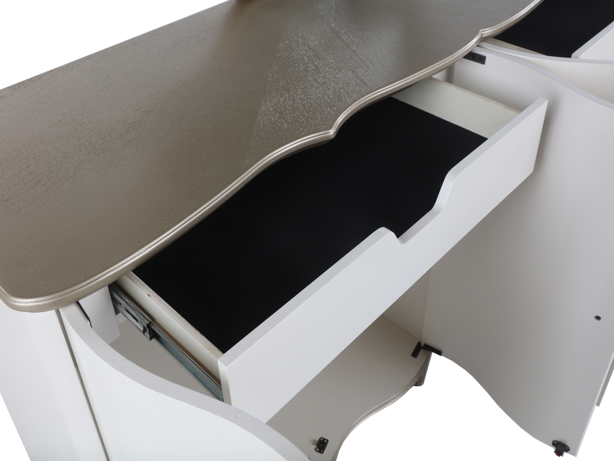 Sideboard with mirror by Mollai Collections | Bel Furniture