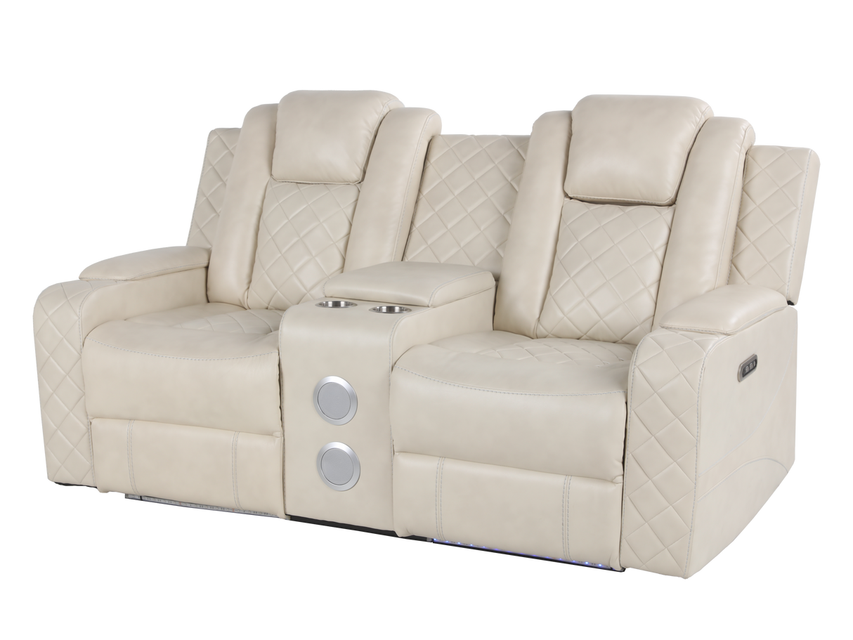 3 Piece Power Reclining Living Room Set by Sara Collections | Bel Furniture