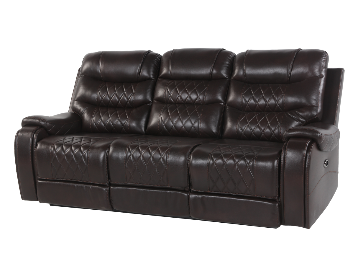 3 PIECE POWER RECLINING LIVING ROOM SET by Sara Collections | Bel Furniture