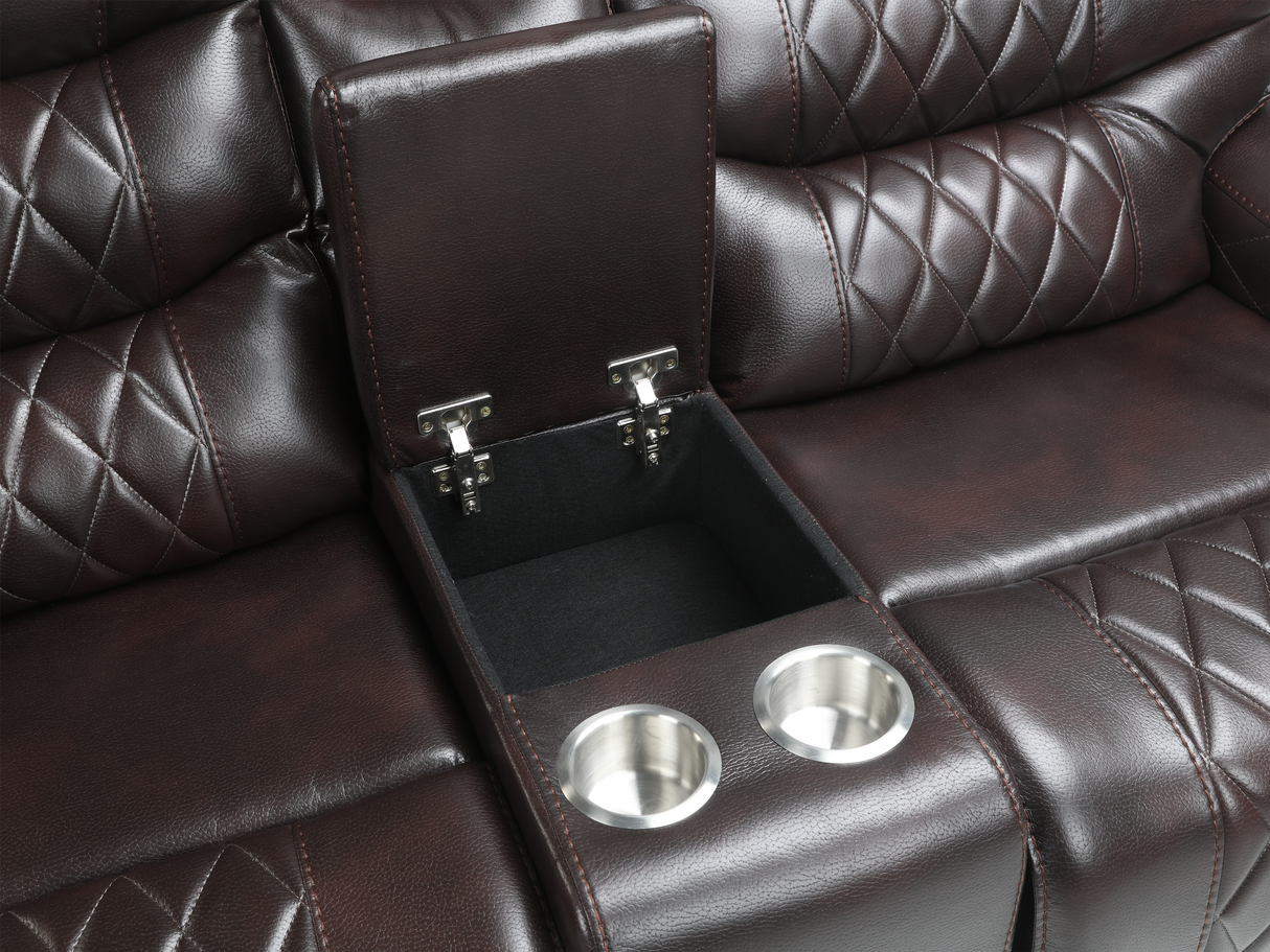 3 PIECE POWER RECLINING LIVING ROOM SET by Sara Collections | Bel Furniture