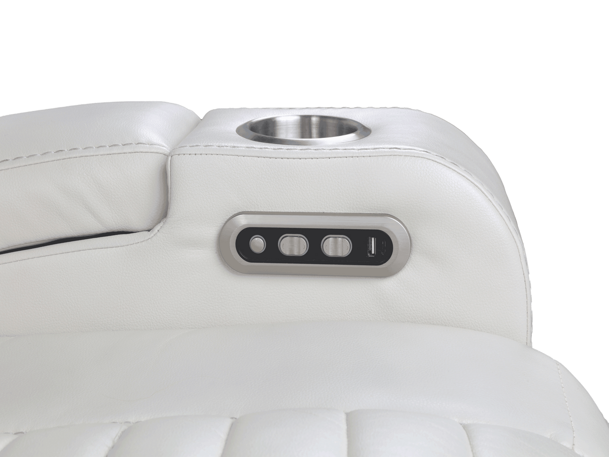 3 Piece Power Reclining Sectional by Sara Collections | Bel Furniture