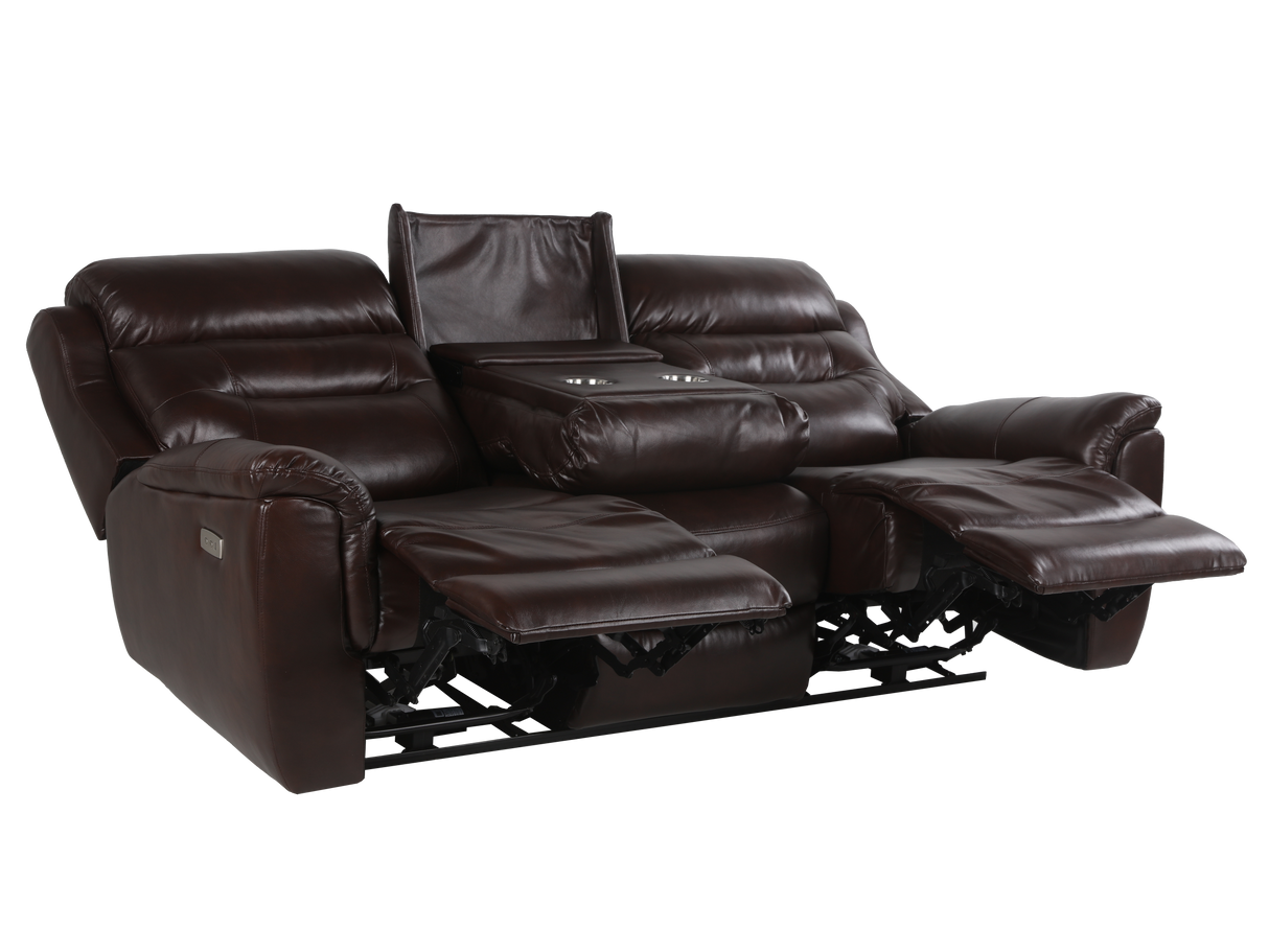 3 Piece Power Reclining Living Room Set by Sara Collections | Bel Furniture