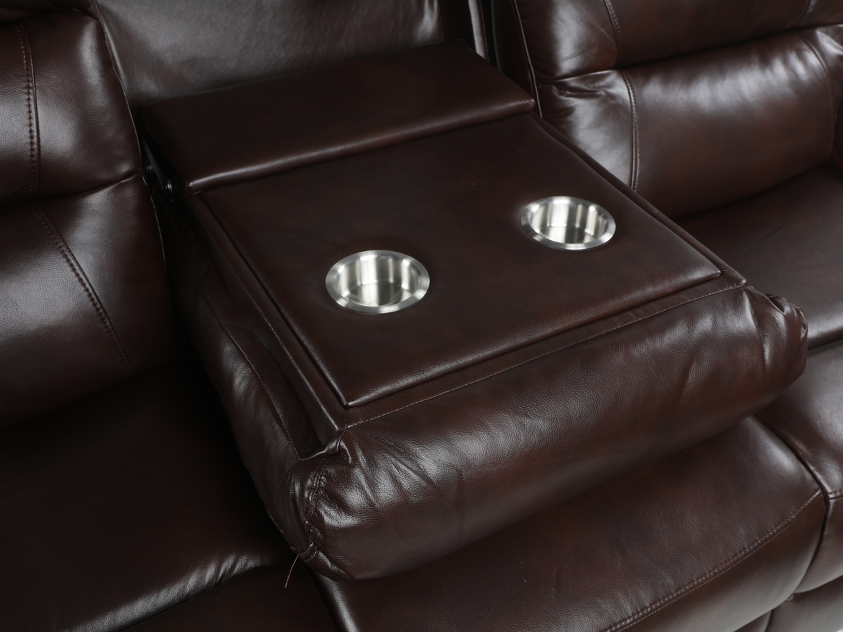 3 Piece Power Reclining Living Room Set by Sara Collections | Bel Furniture