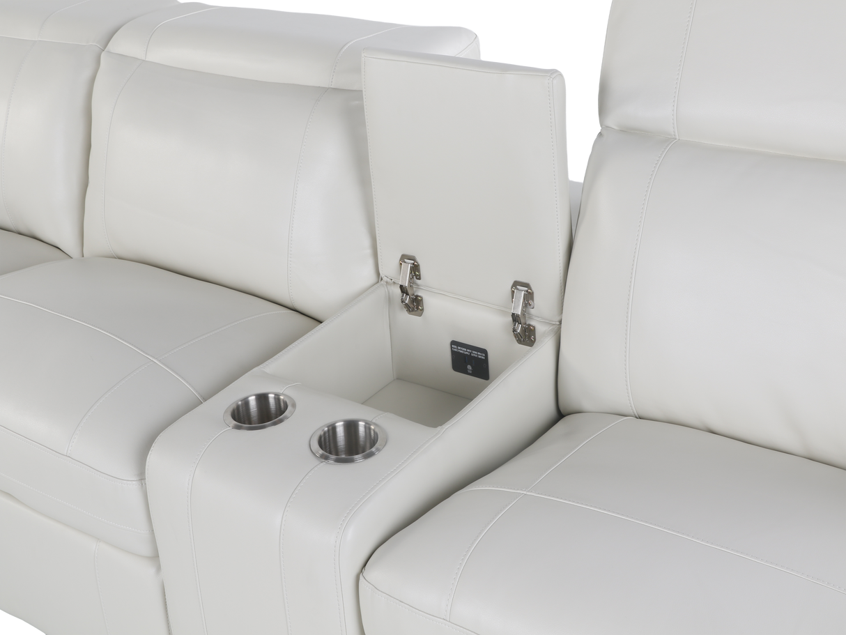 6 Piece Power Reclining Sectional