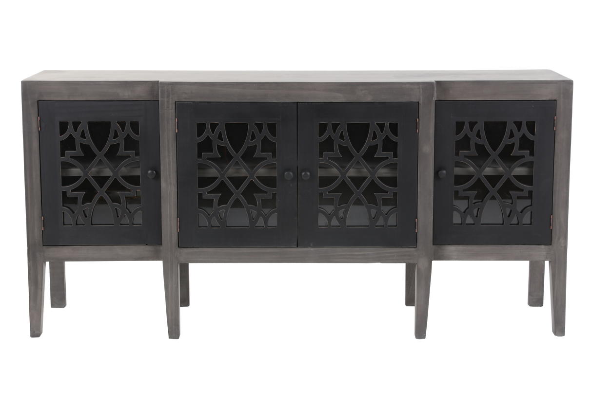 80" TV Console by Mollai Collections | Bel Furniture
