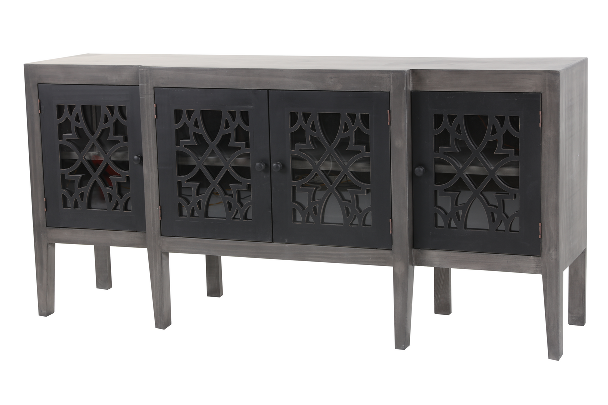 80" TV Console by Mollai Collections | Bel Furniture