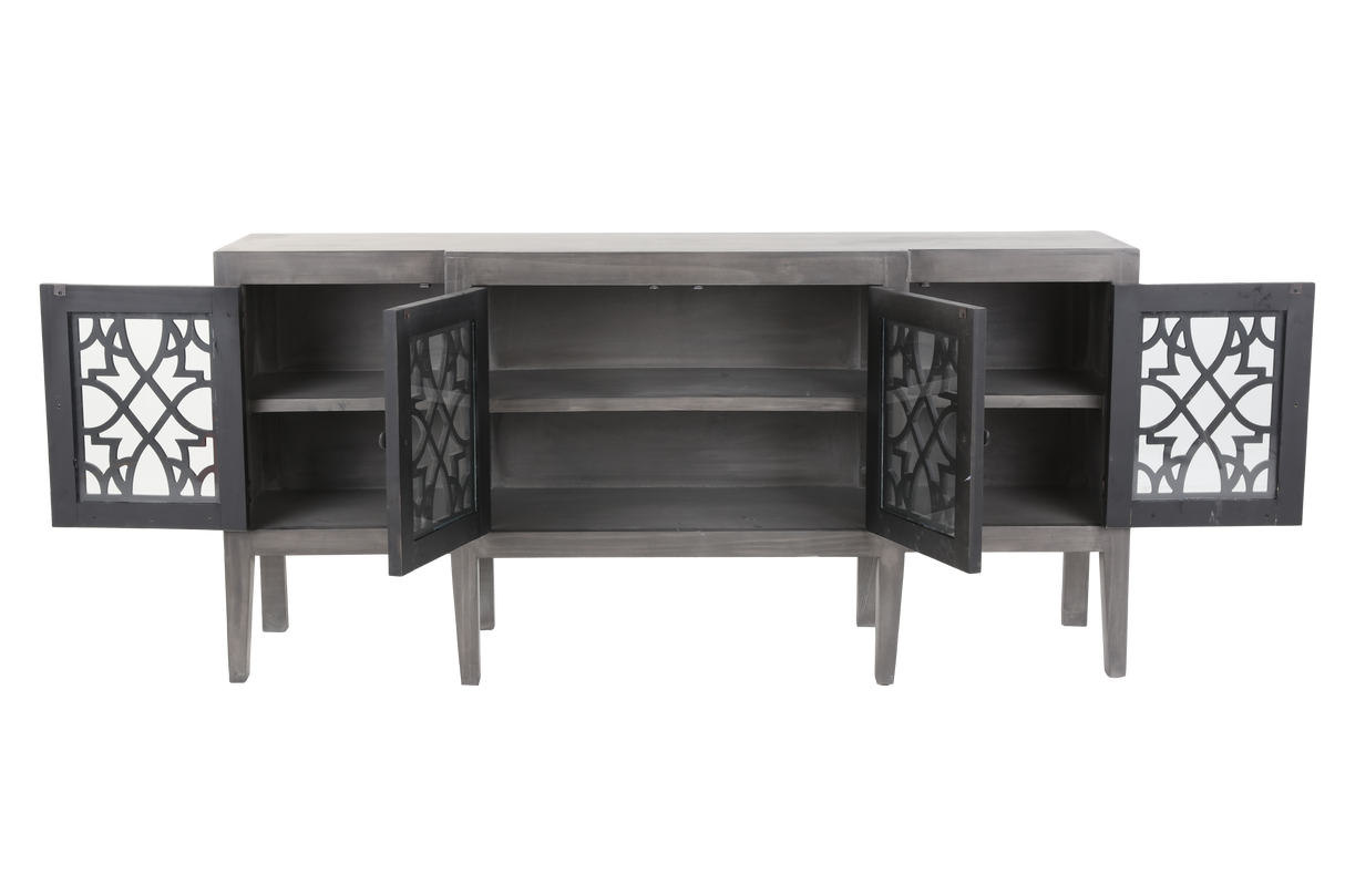 80" TV Console by Mollai Collections | Bel Furniture