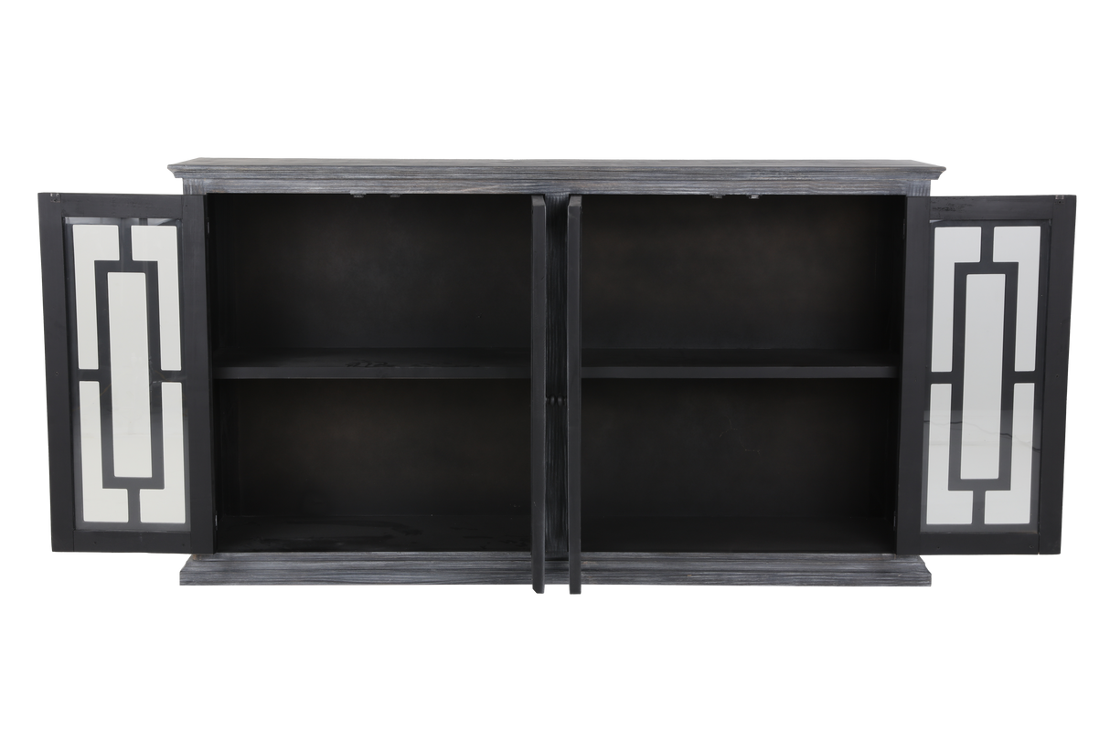 77" TV Console by Mollai Collections | Bel Furniture